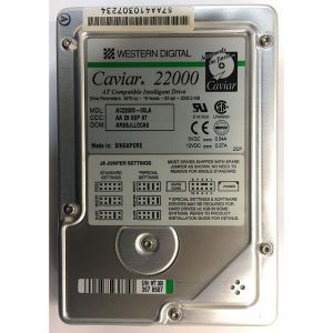 AC22000 - Western Digital less than 4GB 5400 RPM IDE 3.5" HDD