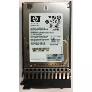 507119-004 - HP 300GB 10K RPM SAS 2.5" HDD dual port w/ tray