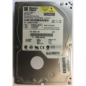 204543-001 - Compaq 20GB 7200 RPM IDE 3.5" HDD