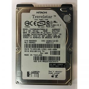 IC25N040ATMR04-0 - Hitachi 40GB 4200 RPM IDE 2.5" HDD