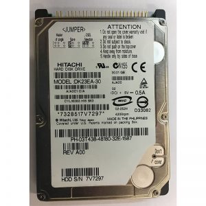 03T438 - Dell 30GB 7200 RPM IDE 2.5" HDD