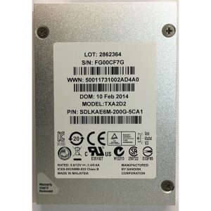 SDLKAE6M-200G-5CA1 - Sandisk 200GB SSD SAS 2.5" HDD