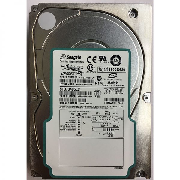 9R6006-002 - Seagate 73GB 10K RPM SCSI 3.5" HDD U160 80 Pin