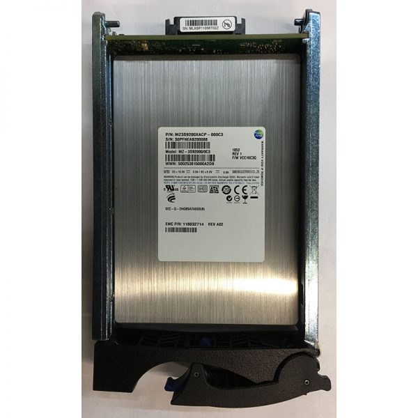 V3-VS6F-200 - EMC 200GB SSD SAS 2.5" HDD  for VNX5100, 5300 15 disk enclosures