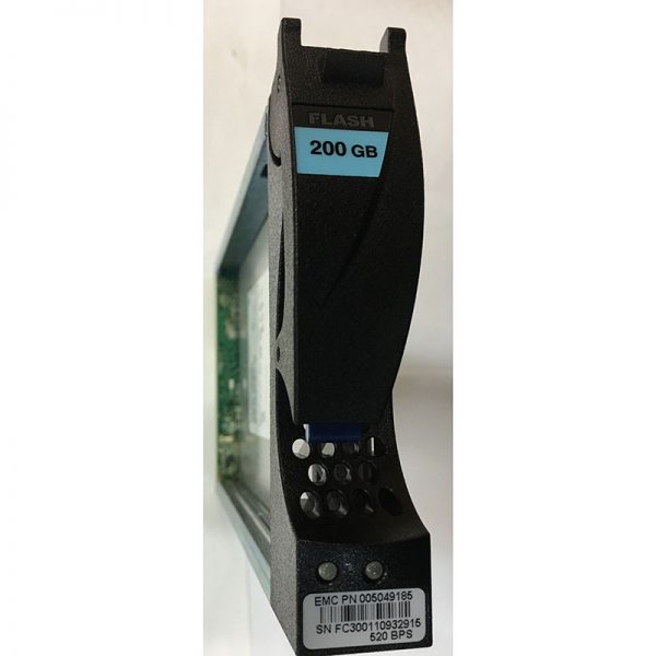 005049185 - EMC 200GB SSD SAS 3.5" HDD for VNX5500, 5700, 7500 series 15 bay enclosures