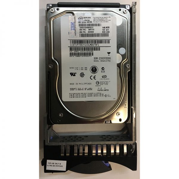 CA06550-B25900BA - IBM 146GB 10K RPM SCSI 3.5" HDD U320 80 pin w/ tray