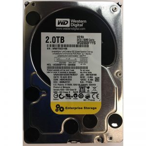 WD2003FYYS-02W0B0 - Western Digital 2TB 7200 RPM SATA 3.5" HDD