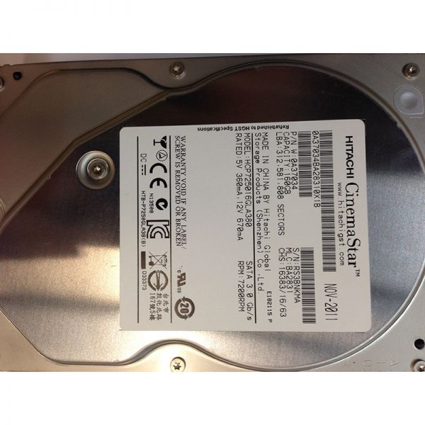 HCP725016GLA380 - Hitachi 160GB 7200 RPM SATA 3.5" HDD