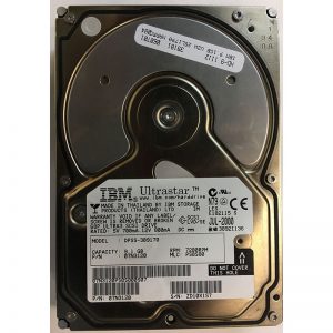 DPSS-309170 - IBM 9.1GB 7200 RPM SCSI 3.5" HDD 68 pin