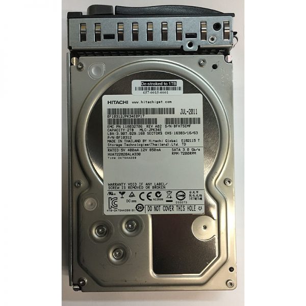 X-860-1TB - Data Domain 1TB 7200 RPM SATA 3.5" HDD for Data Domain 860 base unit