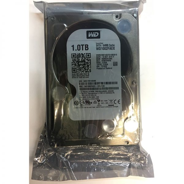 WD1002FAEX-32MJRA0 - Western Digital 1TB 7200 RPM SATA 3.5" HDD manufacture refurbished