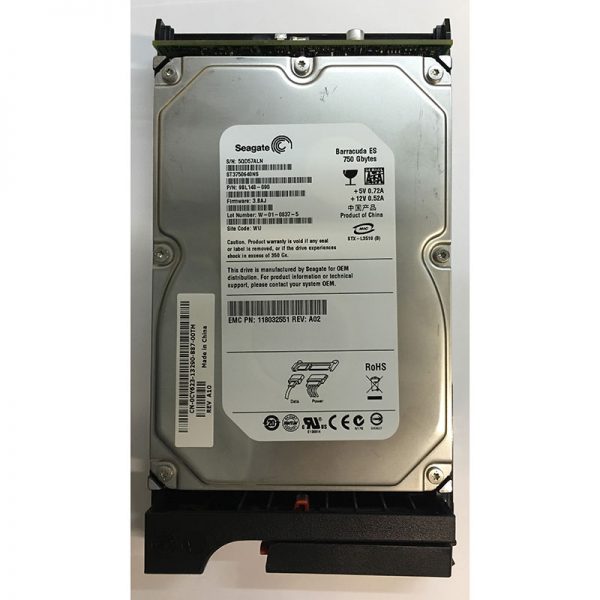 118032551-A02 - EMC 750GB 7200 RPM SATA 3.5" HDD  for AX4-5, AX4-5I, AX4-5F