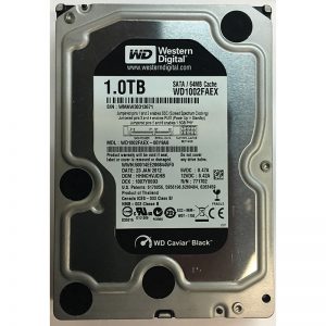 WD1002FAEX-00Y9A0 - Western Digital 1TB 7200 RPM SATA 3.5" HDD