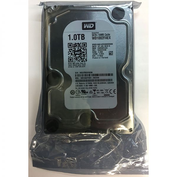 WD1002FAEX-00Z3A0 - Western Digital 1TB 7200 RPM SATA 3.5" HDD manufacture refurbished