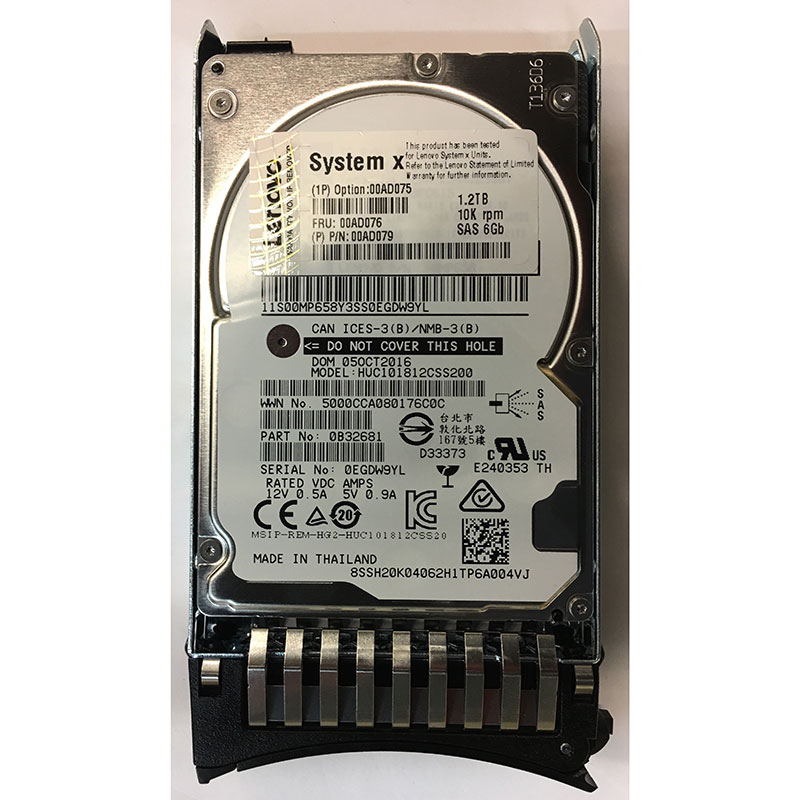 HGST Ultrastar HUC101212CSS600 1.2TB SAS Hard Drive – 10K RPM 2.5" 64MB – Used