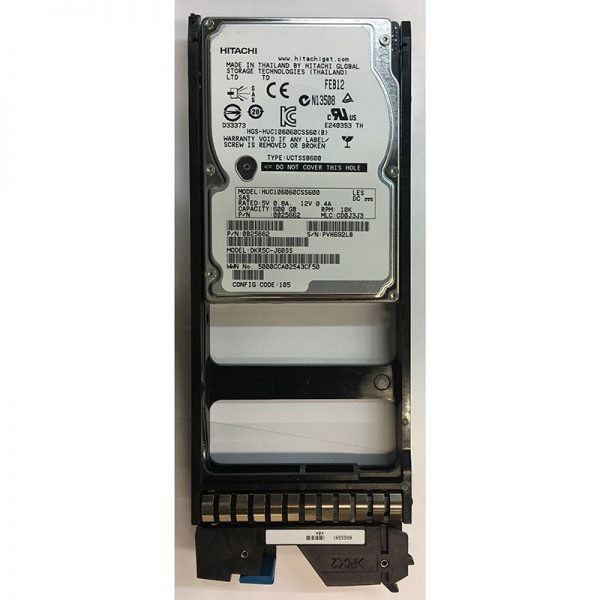 DKR5C-J60SS - Hitachi Data Systems 600GB 10K RPM SAS 2.5" HDD for HUS110 130 150,