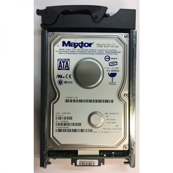 118032417-A03 - EMC 250GB 7200 RPM SATA 3.5" HDD for all CX4's, CX3-80, -40, -20 series