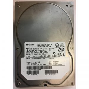 0A30209 - Hitachi 40GB 7200 RPM IDE 3.5" HDD