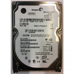 0F7475 - Dell 60GB 5400 RPM IDE 2.5" HDD