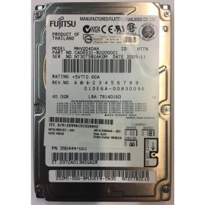 CA06531-B22000C1 - Fujitsu 40GB 5400 RPM IDE 2.5" HDD