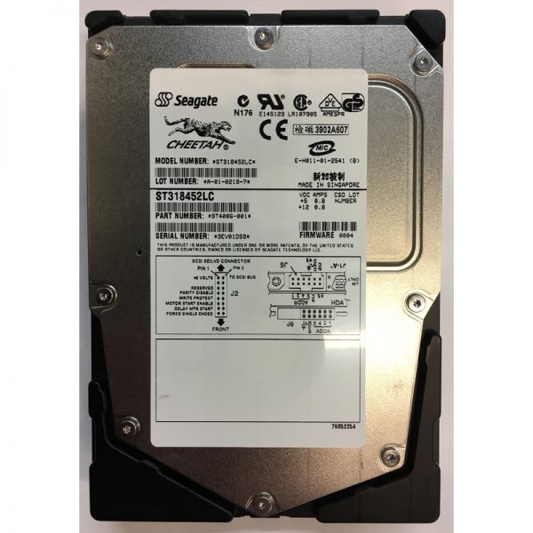 9T4006-001 - Seagate 18GB 15K RPM SCSI 3.5" HDD U160 80 pin