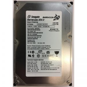 9T6002-301 - Seagate 40GB 7200 RPM IDE 3.5" HDD