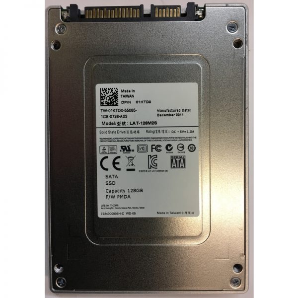 LAT-128M2S - Dell 128GB SSD SATA 2.5" HDD