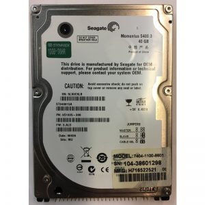 9S1035-308 - Seagate 40GB 5400 RPM IDE 2.5" HDD