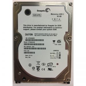 ST980829A - Seagate 80GB 4200 RPM IDE 2.5" HDD