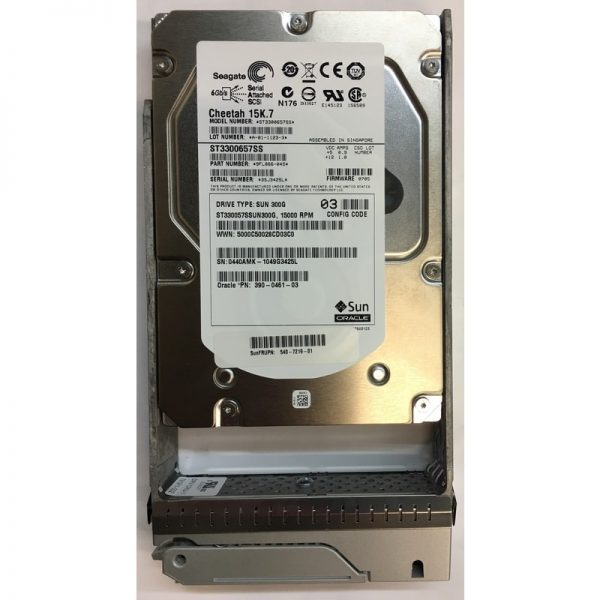 390-0461-03 - Sun 300GB 15K RPM SAS 3.5" HDD