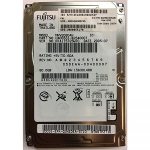 CA06531-B254000T - Fujitsu 80GB 5400 RPM IDE 2.5" HDD