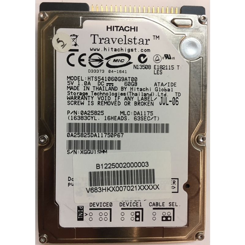 60GB IDE 2.5 Solid State Drive SSD Upgrade
