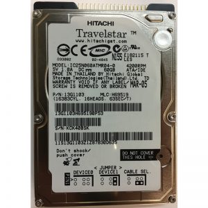 13G1103 - Hitachi 60GB 4200 RPM IDE 2.5" HDD