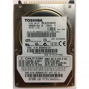 0M8956 - Dell 60GB 5400 RPM IDE 2.5" HDD