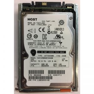 V3-2S10-600 - EMC 600GB 10K RPM SAS  2.5" HDD for VNX5100, 5300, 25 disk enclosure, VNXe3300 series