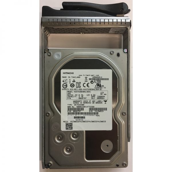 X4022B-R6 - NetApp 3TB 7200 RPM SAS 3.5" HDD SED for E2600 E2700 Series