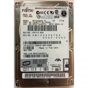 MHT2040AH - Fujitsu 40GB 5400 RPM IDE  2.5" HDD