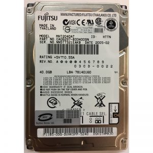 CA06297-B33400SN - Fujitsu 40GB 4200 RPM IDE 2.5" HDD