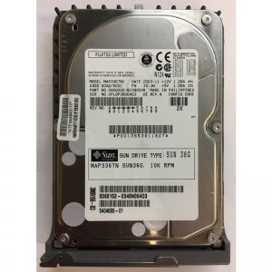 CA06200-B10800VR - Fujitsu 36GB 10K RPM SCSI 3.5" HDD U320 80 pin