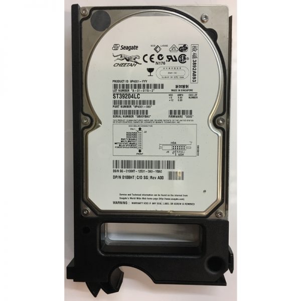 9P4001-080 - Seagate 9GB 10K RPM SCSI 3.5" HDD U160 80 pin with tray