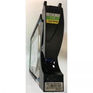 005049542 - EMC 1TB 7200 RPM SATA 3.5" HDD for all CX4's, CX3-80, -40, -40C, -40F, -20, -20C, -20F,- 10C series 15 bay enclosures.