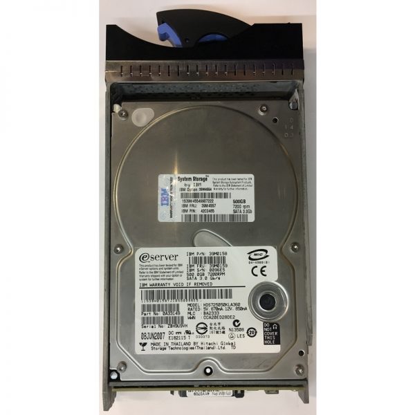 39M0159 - IBM 500GB 7200 RPM SATA 3.5" HDD w/ tray