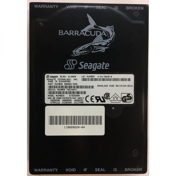9B0001-022 - Seagate 4.2GB 7200 RPM SCSI 3.5" HDD Ultra2 50 pin