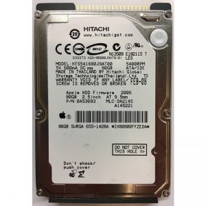 HTS541680J9AT00 - Hitachi 80GB 5400 RPM IDE 2.5" HDD