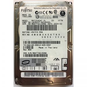 CA06297-B25400DL - Fujitsu 40GB 4200 RPM IDE 2.5" HDD