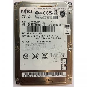 CA06557-B124 - Fujitsu 40GB 4200 RPM IDE 2.5" HDD