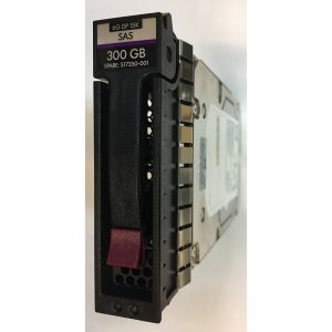 517350-001 - HP 300GB 15K RPM SAS 3.5" HDD w/ tray