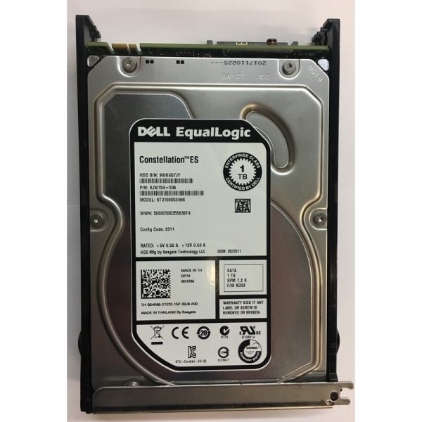 2HR85 - Dell 1TB 7200 RPM SATA 3.5" HDD w/ tray for PS5500/PS6500 series
