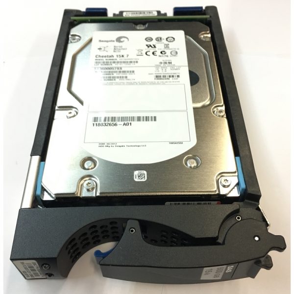 STE60005 CLAR600 - EMC 600GB 15K RPM FC 3.5" HDD for all CX4's, CX3-80, -40, -40C, -40F, -20, -20C, -20F, -10C series 15 disk enclosures. 1 year warranty.