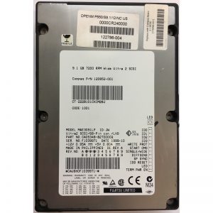 MAE3091LP - Compaq 9.1GB 7200 RPM SCSI 3.5" HDD Utra2 68 pin